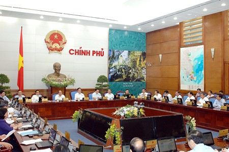 Chính phủ họp phiên thường kỳ tháng 5/2014